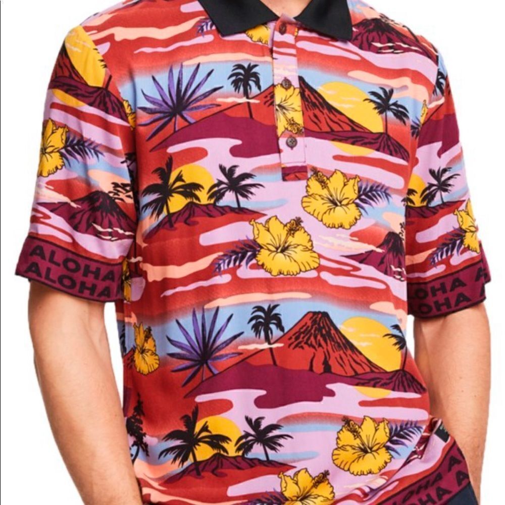 SCOTCH & SODA - Floral Polo